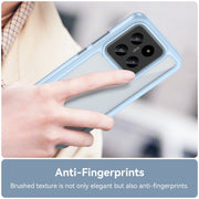 For Xiaomi 14 Colorful Series Acrylic Hybrid TPU Phone Case(Blue)