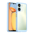 For Xiaomi Redmi 13C 4G Colorful Series Acrylic Hybrid TPU Phone Case(Blue) - 13C Cases by PMC TechLife | Online Shopping South Africa | PMC TechLife | Buy Now Pay Later Mobicred