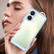 For Xiaomi Redmi 13C 4G Colorful Series Acrylic Hybrid TPU Phone Case(Blue)