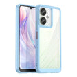 For Xiaomi Poco M6 Colorful Series Acrylic Hybrid TPU Phone Case(Blue) - Xiaomi Cases by PMC TechLife | Online Shopping South Africa | PMC TechLife | Buy Now Pay Later Mobicred