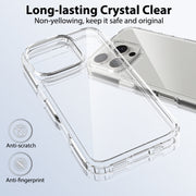 For iPhone 16 Pro Scratchproof Acrylic TPU Phone Case(Transparent)