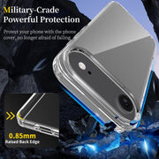 For iPhone 17 Air Scratchproof Acrylic TPU Phone Case(Black)