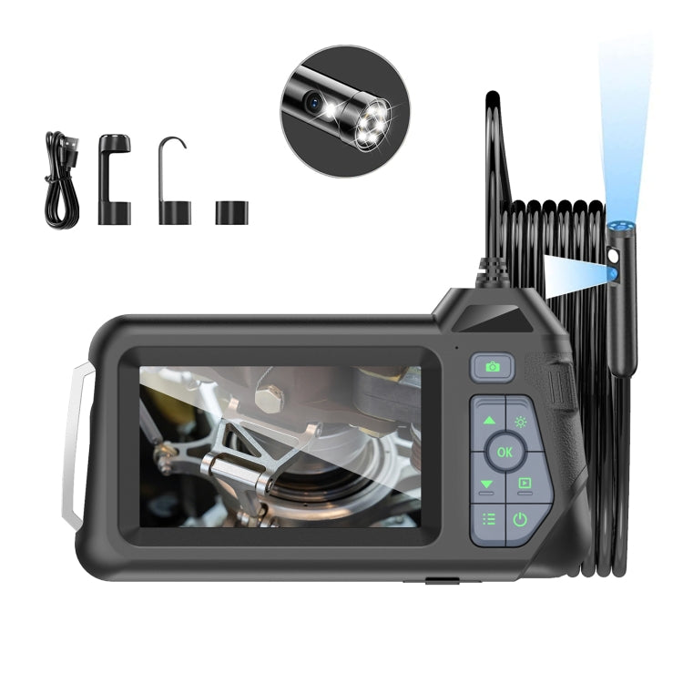 M60 4.3 inch Dual Camera with Screen Endoscope, Length:10m(8mm)