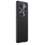 For Huawei Mate 60 Litchi Texture Genuine Leather Phone Case(Black)