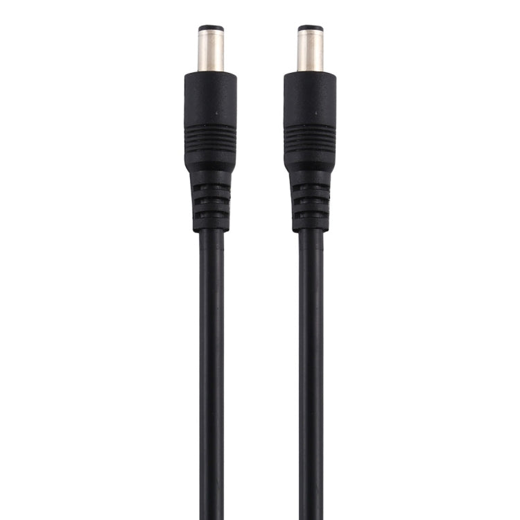 8A DC Power Plug 5.5 x 2.1mm Male to Male Adapter Connector Cable, Length:1m(Black)