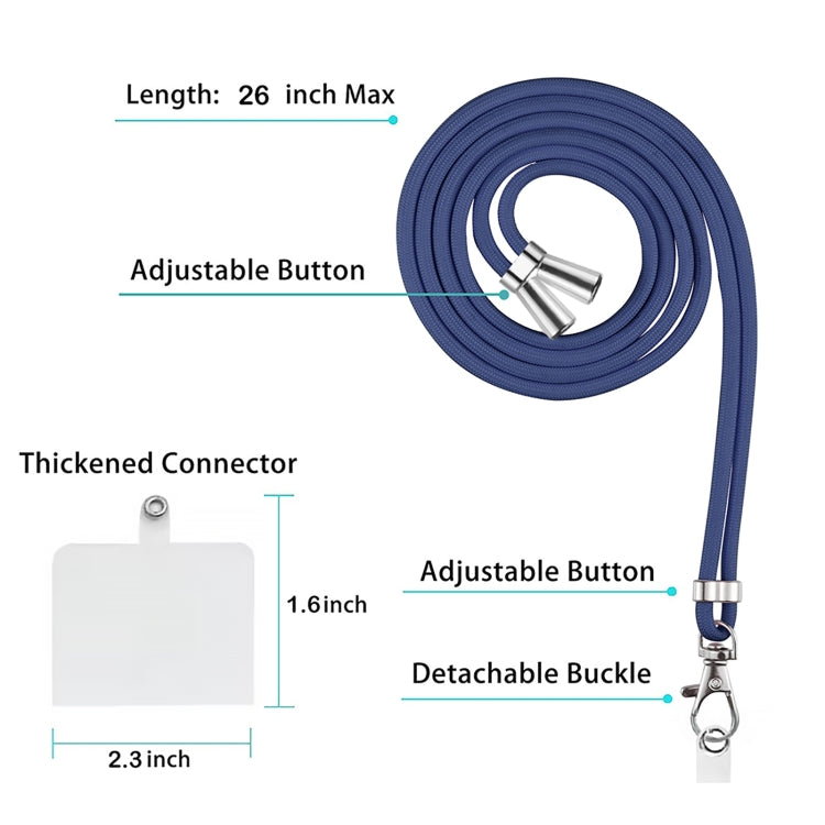 For Google Pixel 9 / 9 Pro Electroplating Marble Dual-side IMD Phone Case with Lanyard(Blue 018)