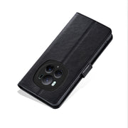 For Honor Magic6 Pro AZNS Sheepskin Texture Flip Leather Phone Case(Black)