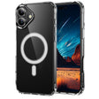 For iPhone 16 Plus Four Corner Airbags MagSafe Magnetic Phone Case(Transparent) - iPhone 16 Plus Cases by PMC TechLife | Online Shopping South Africa | PMC TechLife | Buy Now Pay Later Mobicred