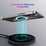 For iPhone 16 Pro Max MagSafe Clear Acrylic PC +TPU Phone Case(Transparent)