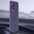 For Honor 90 Litchi Texture Genuine Leather Phone Case(Purple) - Honor Cases by PMC TechLife | Online Shopping South Africa | PMC TechLife | Buy Now Pay Later Mobicred