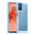 For Motorola Moto G24 Colorful Series Acrylic Hybrid TPU Phone Case(Blue) - free shipping - PMC TechLife - Order now!