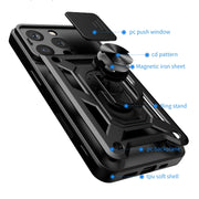 For iPhone 16 Pro Sliding Camera Cover Design TPU+PC Phone Case(Silver)