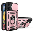 For iPhone 16 Plus Sliding Camera Cover Design TPU+PC Phone Case(Rose Gold) - iPhone 16 Plus Cases by PMC TechLife | Online Shopping South Africa | PMC TechLife | Buy Now Pay Later Mobicred