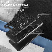 For iPhone 16e Sliding Camera Cover Design TPU+PC Phone Case(Gold)