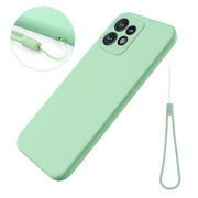 For Motorola Edge 40 Pro/Edge+ 2023/X40 Pure Color Liquid Silicone Shockproof Phone Case(Green)