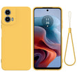 For Motorola Moto G45 Solid Color Liquid Silicone Dropproof Full Coverage Phone Case(Yellow) - free shipping - PMC TechLife - Order now!