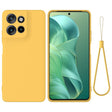For Motorola Moto G Power 2025 Solid Color Liquid Silicone Dropproof Full Coverage Phone Case(Yellow) - free shipping - PMC TechLife - Order now!