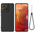 For Motorola Moto G15 Power Solid Color Liquid Silicone Dropproof Full Coverage Phone Case(Black) - free shipping - PMC TechLife - Order now!