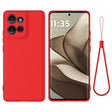 For Motorola Moto G 2025 Solid Color Liquid Silicone Dropproof Full Coverage Phone Case(Red) - free shipping - PMC TechLife - Order now!