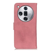 For OPPO Find X7 Pro / Find X7 Ultra KHAZNEH Cowhide Texture Flip Leather Phone Case(Pink)