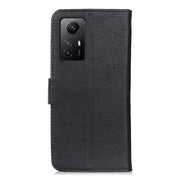 For Xiaomi Redmi Note 12S 4G KHAZNEH Cowhide Texture Flip Leather Phone Case(Black)