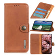 For Xiaomi 14 KHAZNEH Cowhide Texture Flip Leather Phone Case(Brown) - free shipping - PMC TechLife - Order now!