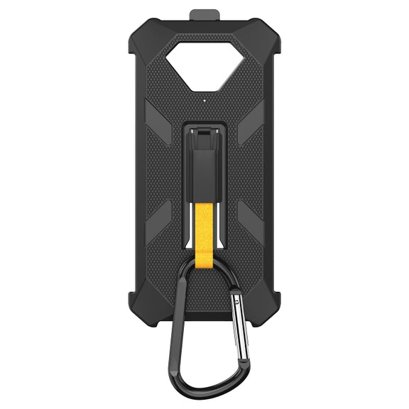For Ulefone Armor X13 Ulefone Back Clip Phone Case with Carabiner(Black)