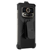 For Ulefone Armor 25T /  25T Pro Ulefone Back Clip Phone Case with Carabiner(Black)
