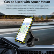 For Ulefone Armor X31 / X31 Pro Ulefone Back Clip Phone Case with Carabiner(Black)