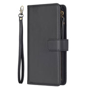 For Google Pixel 7 9 Card Slots Zipper Wallet Leather Flip Phone Case(Black)