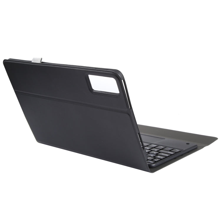 For Xiaomi Redmi Pad SE Ultra-thin Bluetooth Keyboard Leather Case with Touchpad(Black)