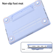 For Macbook Pro 14 A2918/A2992/A2779 Frosted Translucent Laptop Protective Case(Black)