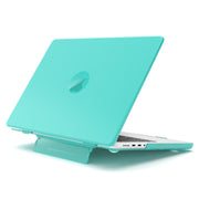 For MacBook Pro 16 inch A2141 Frosted Translucent Laptop Protective Case(Mint Green)