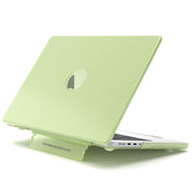 For MacBook Pro 16 inch A2141 Frosted Translucent Laptop Protective Case(Morandi Green)