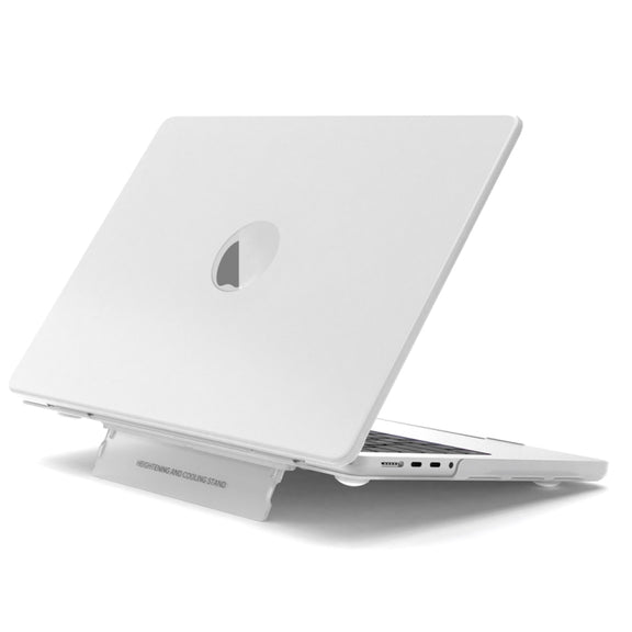 For MacBook Pro 16 inch A2141 Frosted Translucent Laptop Protective Case(Light Grey)