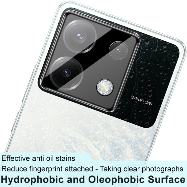 For Xiaomi Poco X6 5G imak High Definition Integrated Glass Lens Film Black Version