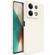For Xiaomi Redmi Note 13 5G IMAK UC-4 Series Straight Edge TPU Soft Phone Case(White) - Note 13 Cases by imak | Online Shopping South Africa | PMC TechLife