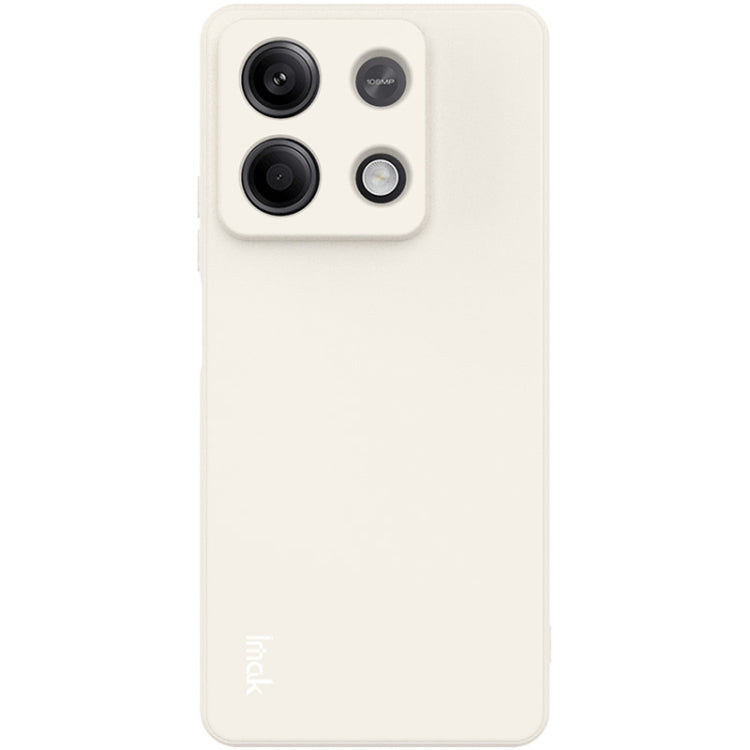 For Xiaomi Redmi Note 13 5G IMAK UC-4 Series Straight Edge TPU Soft Phone Case(White)