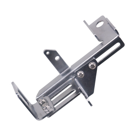 24283 Throttle and Kickdown Cable Bracket Kit for SBC BBC(Silver)