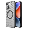 For iPhone 14 R-JUST RJ57 CD Pattern MagSafe Cooling Phone Case(Silver) - iPhone 14 Cases by R-JUST | Online Shopping South Africa | PMC TechLife