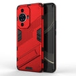 For Huawei nova 11 Pro 4G Punk Armor 2 in 1 PC + TPU Phone Case with Holder(Red) - Huawei Cases by PMC TechLife | Online Shopping South Africa | PMC TechLife | Buy Now Pay Later Mobicred