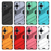 For Huawei nova 11 Pro 4G Punk Armor 2 in 1 PC + TPU Phone Case with Holder(Green)