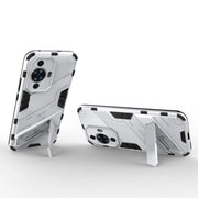 For Huawei nova 11 4G Punk Armor 2 in 1 PC + TPU Phone Case with Holder(White)