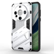 For Huawei Mate 60 Punk Armor 2 in 1 PC + TPU Phone Case with Holder(White) - Huawei Cases by PMC TechLife | Online Shopping South Africa | PMC TechLife | Buy Now Pay Later Mobicred