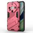 For Huawei Mate 60 Punk Armor 2 in 1 PC + TPU Phone Case with Holder(Light Red) - Huawei Cases by PMC TechLife | Online Shopping South Africa | PMC TechLife | Buy Now Pay Later Mobicred