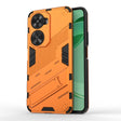 For Huawei nova 11 SE Punk Armor 2 in 1 PC + TPU Phone Case with Holder(Orange) - Huawei Cases by PMC TechLife | Online Shopping South Africa | PMC TechLife | Buy Now Pay Later Mobicred