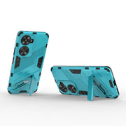 For Huawei nova 11 SE Punk Armor 2 in 1 PC + TPU Phone Case with Holder(Blue)