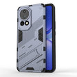 For Huawei nova 12 Pro Punk Armor 2 in 1 PC + TPU Phone Case with Holder(Grey) - Huawei Cases by PMC TechLife | Online Shopping South Africa | PMC TechLife | Buy Now Pay Later Mobicred