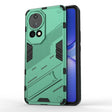 For Huawei nova 12 Pro Punk Armor 2 in 1 PC + TPU Phone Case with Holder(Green) - Huawei Cases by PMC TechLife | Online Shopping South Africa | PMC TechLife | Buy Now Pay Later Mobicred