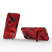For Huawei Pura 70 Pro / 70 Pro+ Punk Armor 2 in 1 PC + TPU Phone Case with Holder(Red)